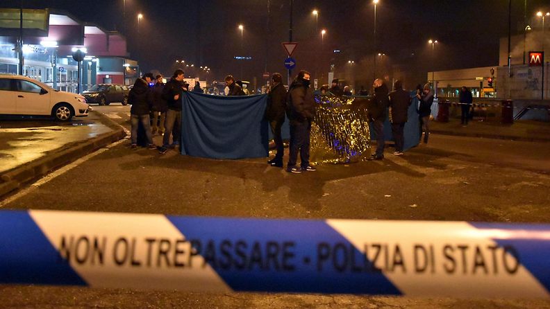 Berliinin iskusta epäilty ammuttiin Milanossa