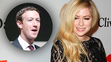 Avril Lavigne ja Mark Zuckerberg 2016