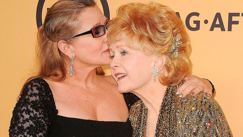 Carrie Fisher ja Debbie Reynolds 25.1.2015 2