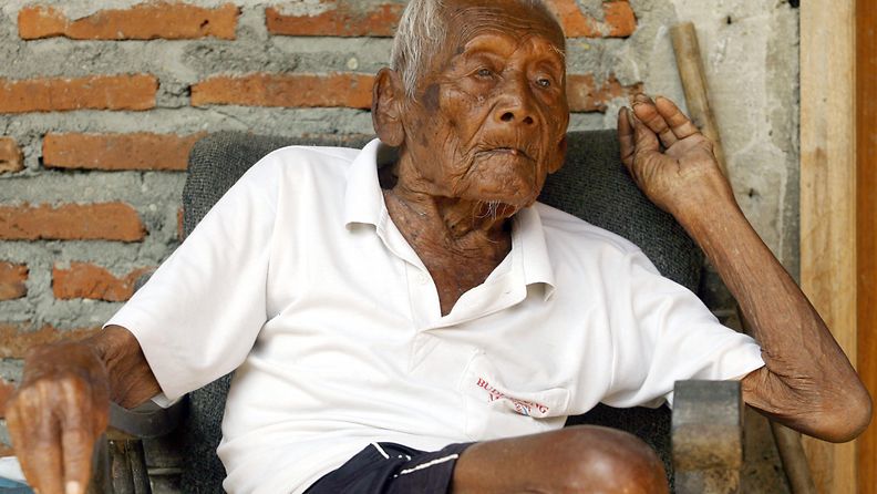 Mbah Gotho indonesia maailman vanhin mies