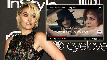 Paris Jackson + Joseph Fiennes Michael Jacksonina tammikuu 2017