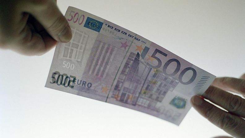 500 euro seteli raha