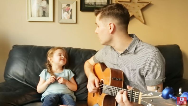 isä ja tytär laulaa youtube