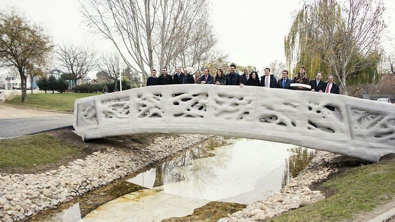 Maailman ensimmäinen 3D-printattu silta (1)