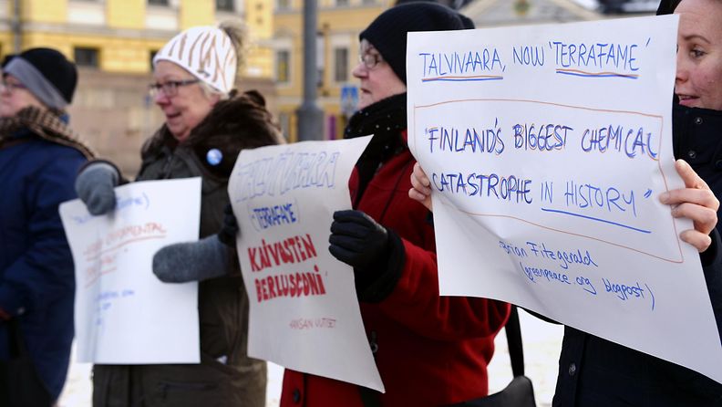 Stop Talvivaara -kansanliike kerännyt 65 000 nimeä adressiin