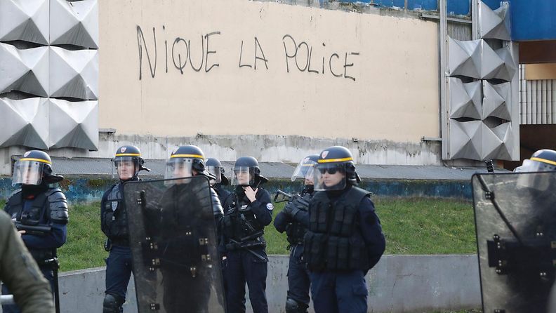 Poliisi Ranska Aulnay-sous-Bois