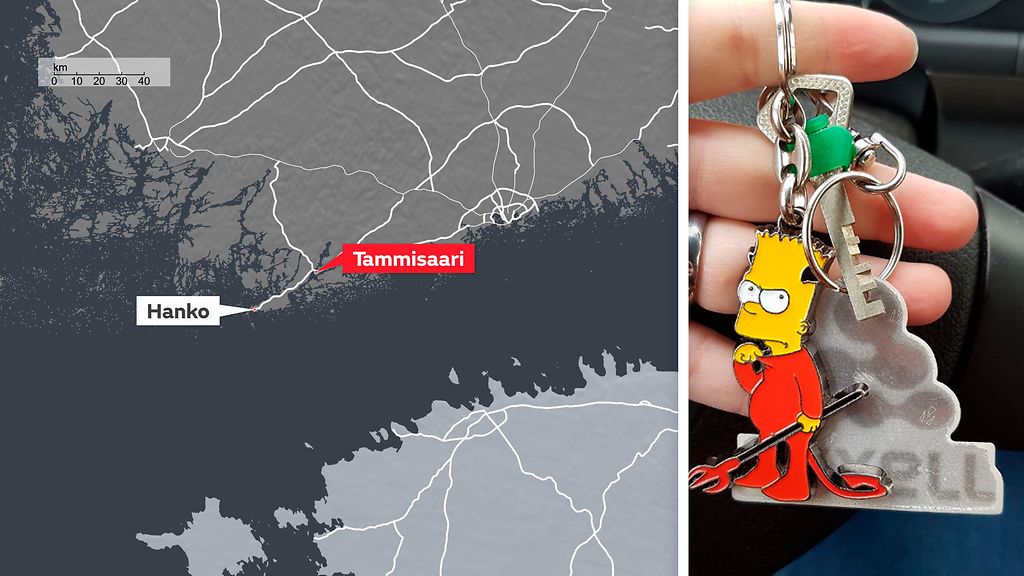 Raaseporin törkeässä vaatekaupan ryöstössä uusi vihje: Poliisi etsii nyt  Simpsons-avainnipun omistajaa 