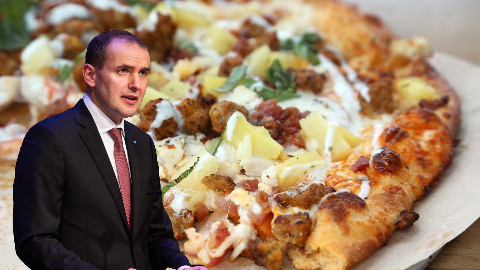 Islannin presidentti pizza
