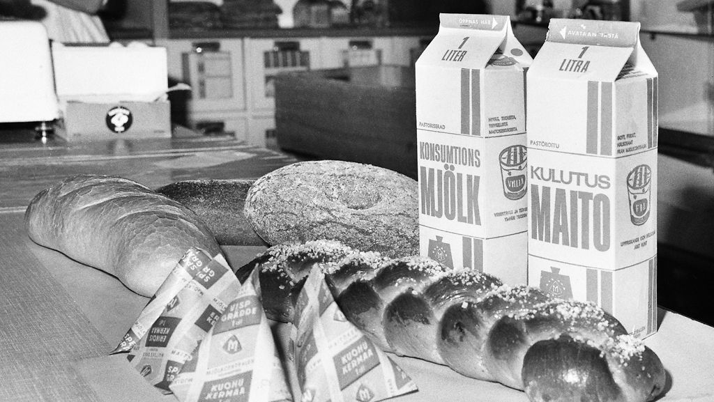 Ranskanleipä maito 1960 60-luku