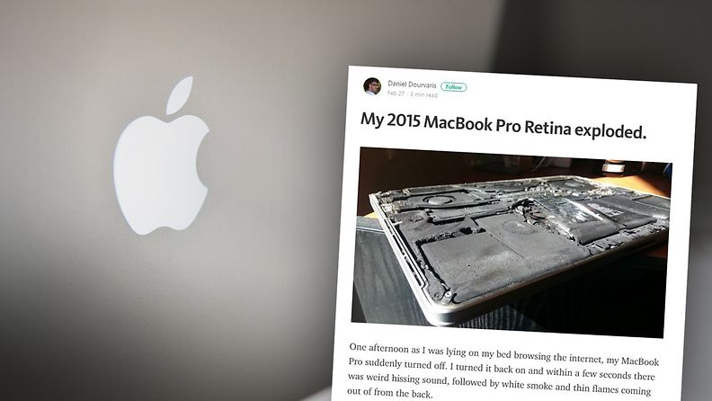 macbook räjähti