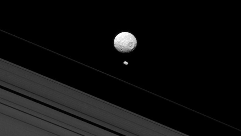 Mimas, EPA/NASA/JPL-Caltech/Space Science Institute/