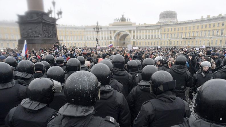 venäjä mielenosoitukset korruptio 