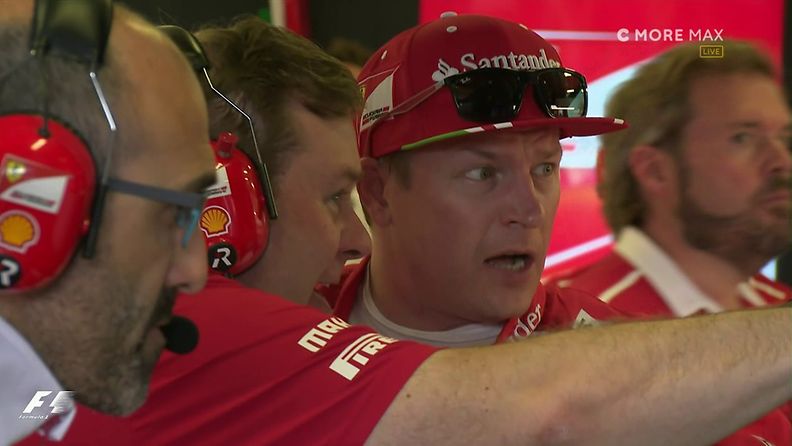Kimi Räikkönen, Dave Greenwood, 2017, Bahrain, Ferrari