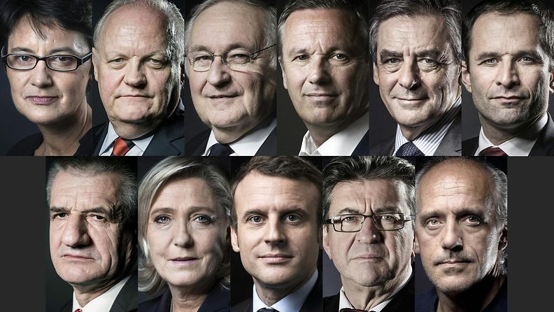 Ranskan presidenttiehdokkaat