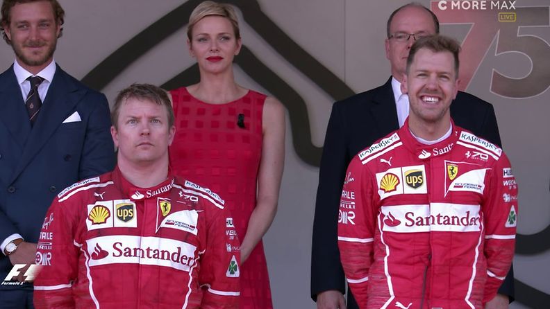 Kimi Räikkönen, Sebastian Vettel, 2017, Monaco, pettymys