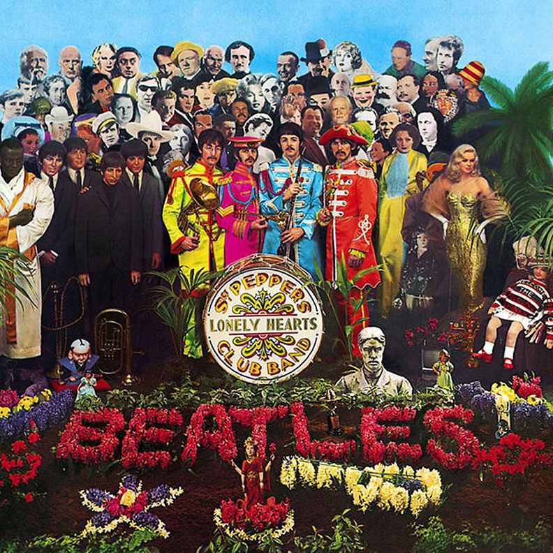 The Beatles - Sgt. Pepper's Lonely Hearts Club Band -kansi 1967