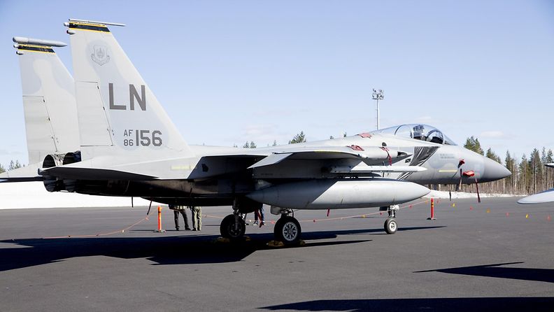 F15 hävittäjä US ilmavoimat