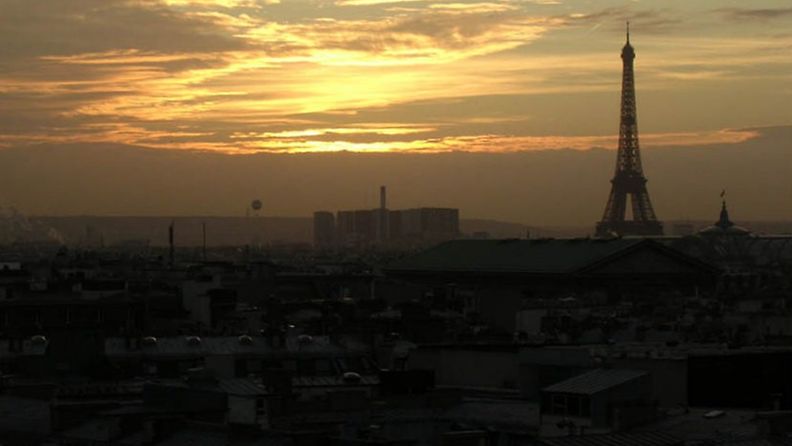 Pariisi Ranska kuvitus Eiffel-torni