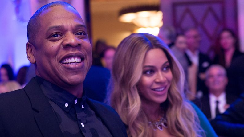 Jay-Z ja Beyonce helmikuu 2017