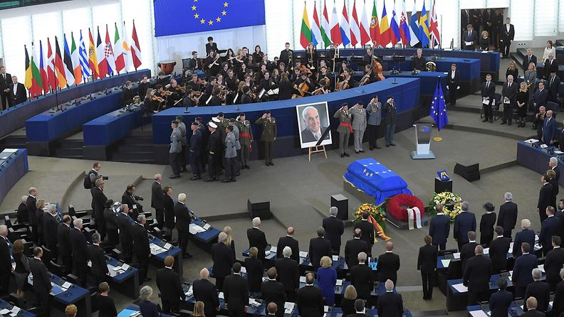 Helmut Kohlin hautajaiset 1.7.2017.