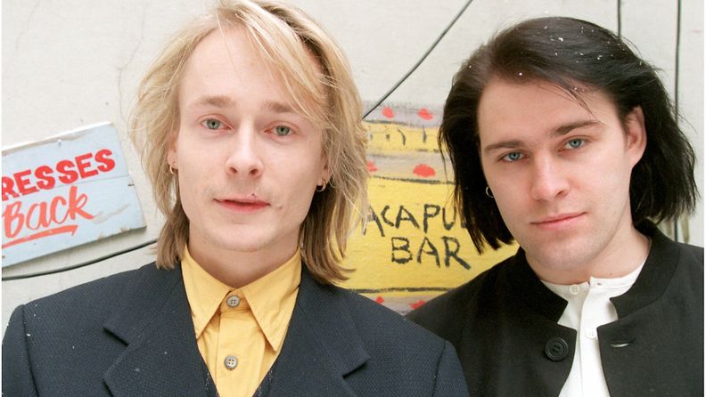 Neon 2 Rami Alanko ja Jussi Rainio vuonna 1996