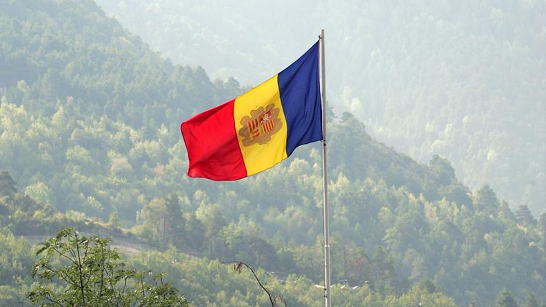 Andorran lippu Andorra