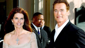 Arnold Schwarzenegger ja Maria Shriver 2002
