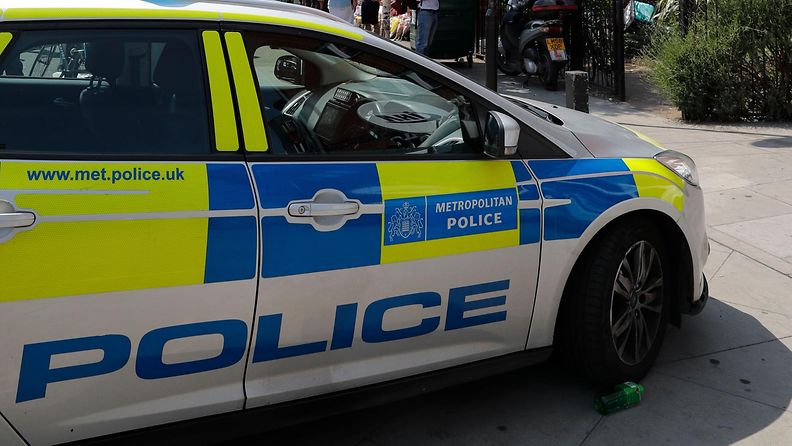 police car british britain london poliisiauto