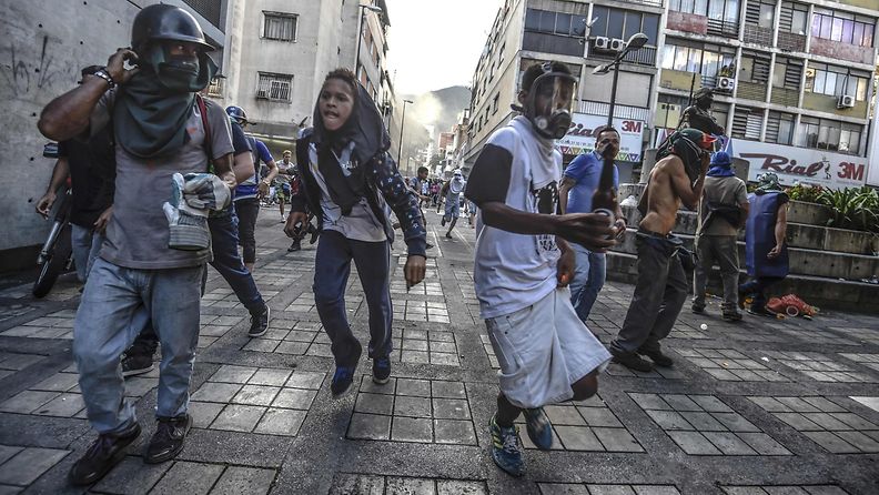 venezuela mielenosoitukset