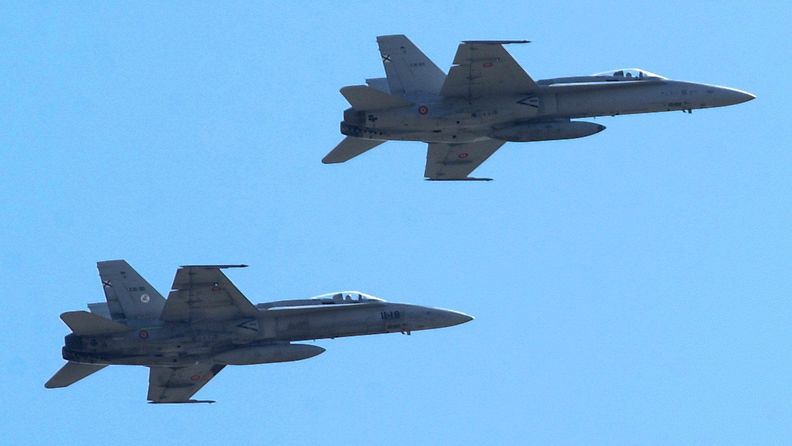 F-18 hävittäjät espanja