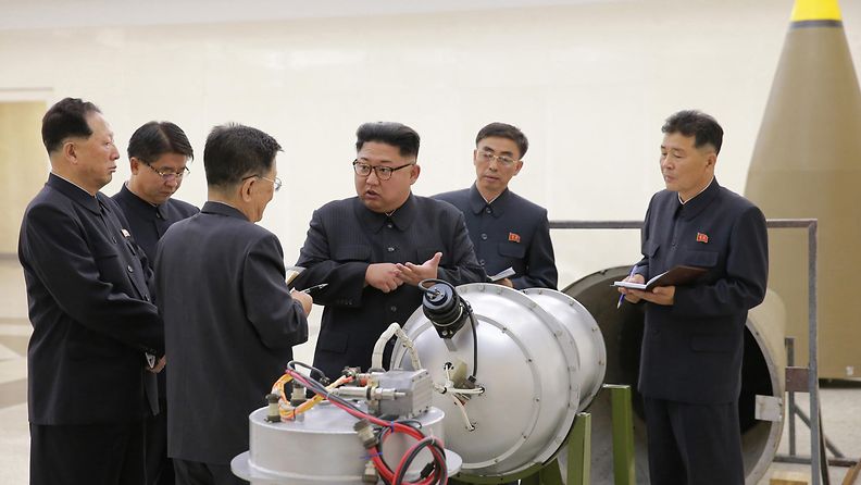 Kim Jong-un pommi vetypommi syyskuu 2017