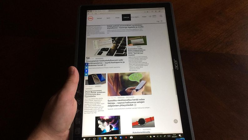 Acer Switch 3, kannettava tietokone, läppäri, tabletti