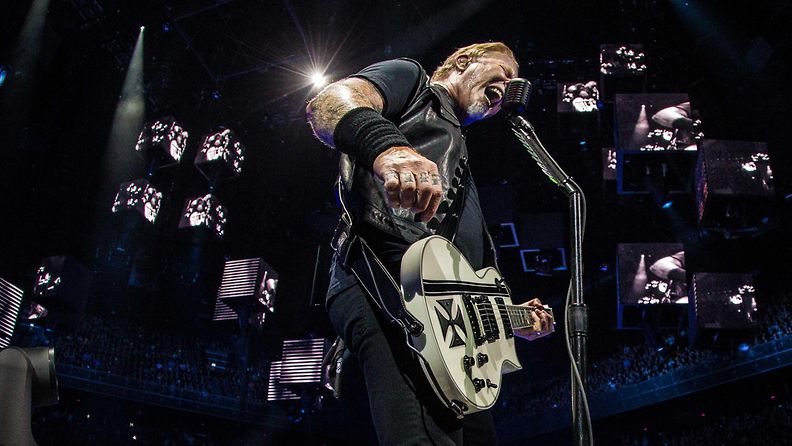 Metallica James Hetfield Amsterdamissa 4.9.2017