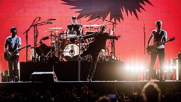 U2 Roomassa 15.7.2017