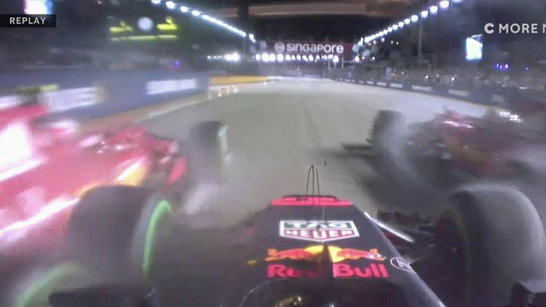 Kimi Räikkönen, Max Verstappen, Sebastian Vettel, 2017