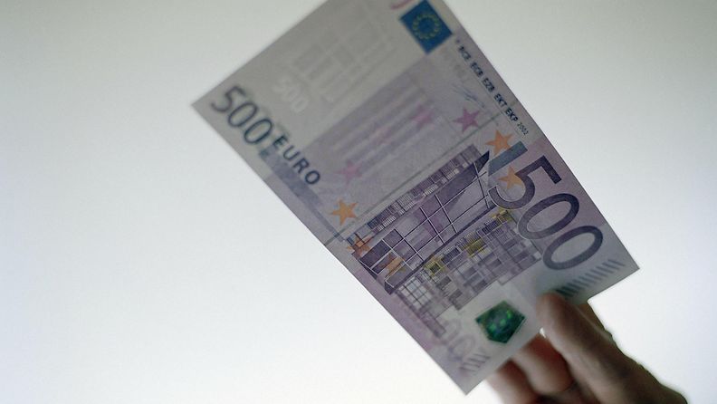 500 euron seteli