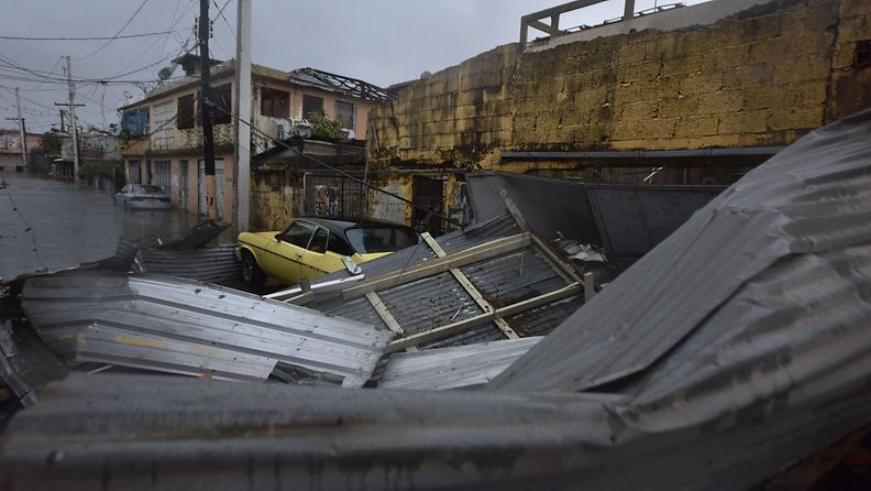 Hurrikaani Marian tuhoja Puerto Ricossa