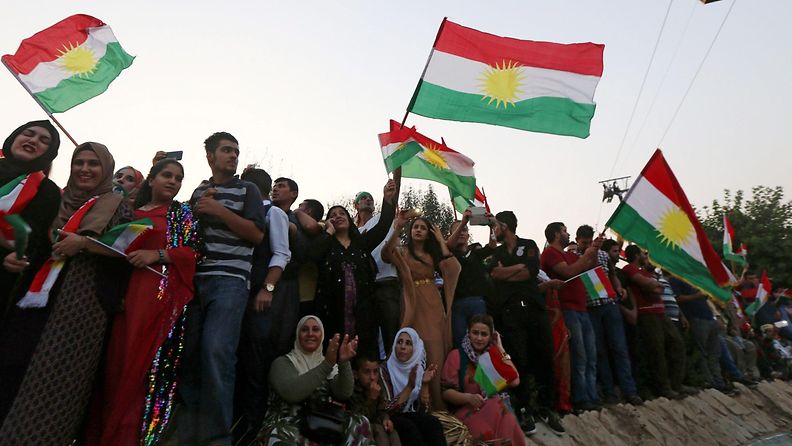 Irakin kurdit itsenäisyys vaalit äänestys