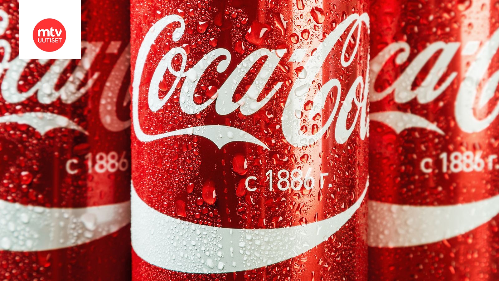 Tästä syystä Coca-Cola -tölkit ovat punaisia | Makuja | MTV Uutiset