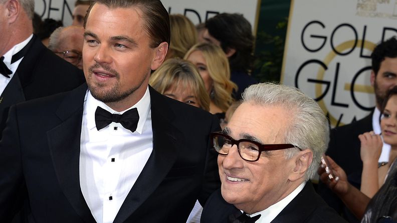 Leonardo DiCaprio ja Martin Scorsese tammikuu 2014