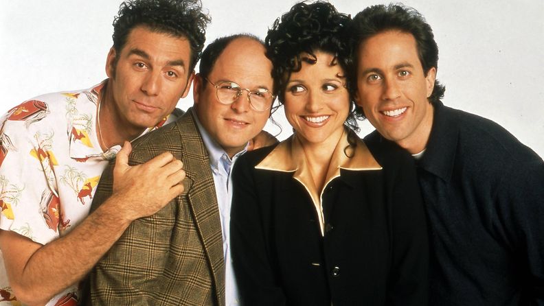 Seinfeld Michael Reynolds, George Costanza, Julie Louis-Dreyfus, Jerry Seinfeld 1990