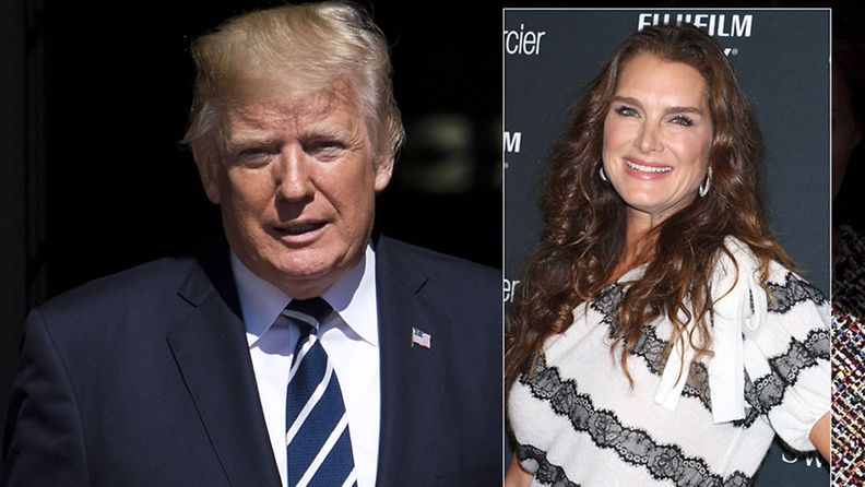 Donald Trump ja Brooke Shields