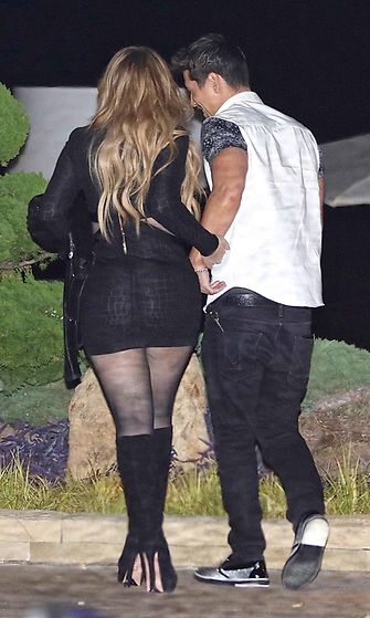 Mariah Carey poikaystävänsä Bryan Tanakan kanssa 9.10.2017 4