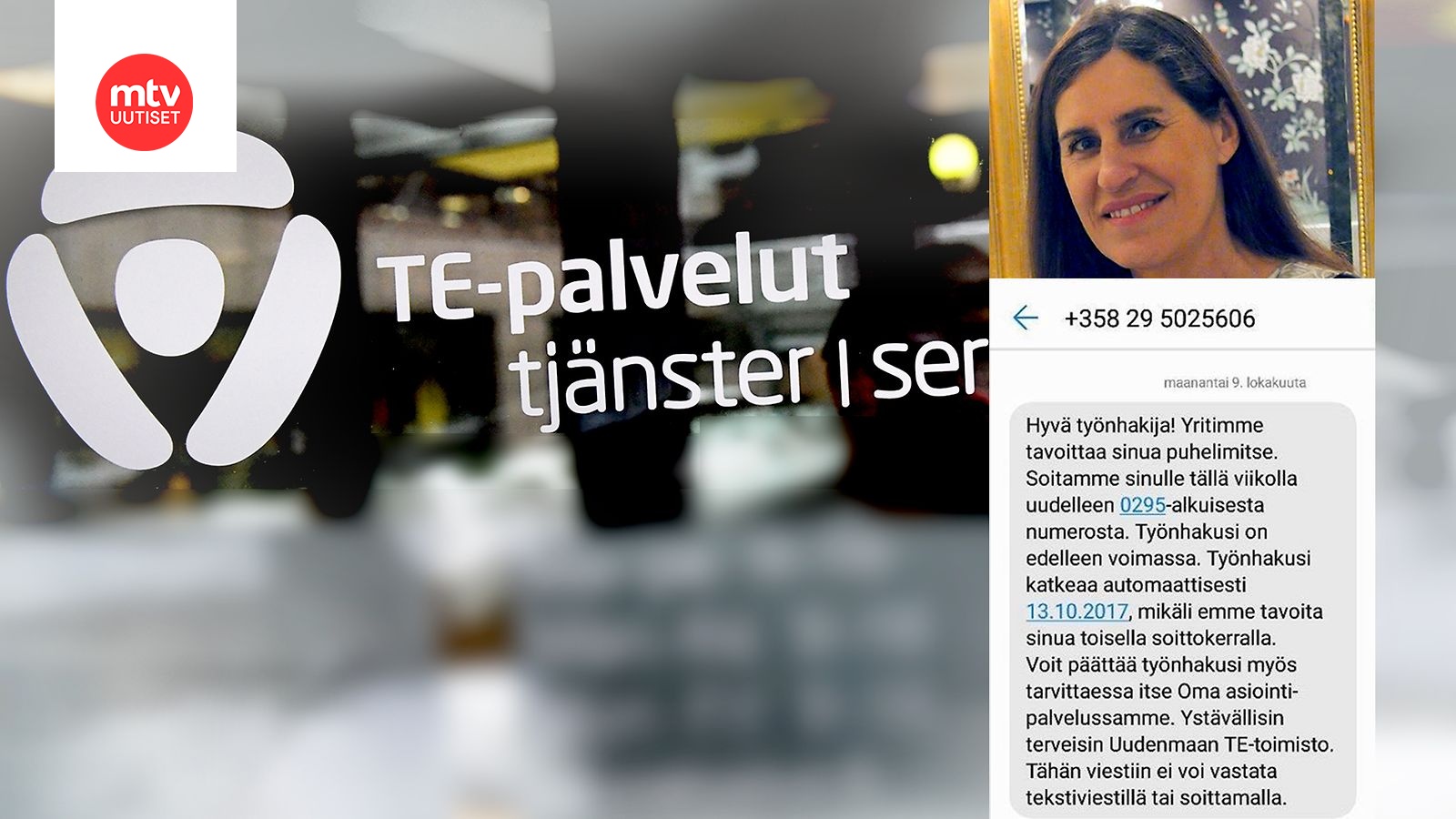 Lenitaa uhattiin työnhaun katkeamisella, jos hän ei vastaa TE-toimiston  seuraavaan puheluun – TE-toimisto: 