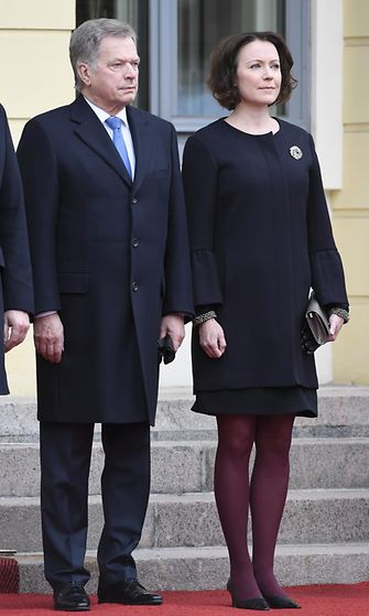 Sauli Niinistö ja Jenni Haukio Puolan presidentin vierailu 24.10.2017 1