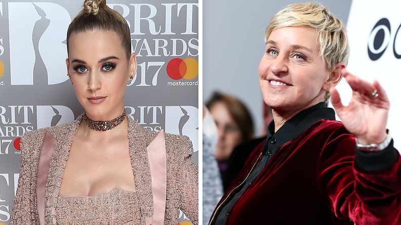 Ellen DeGeneres ja Katy Perry 2017