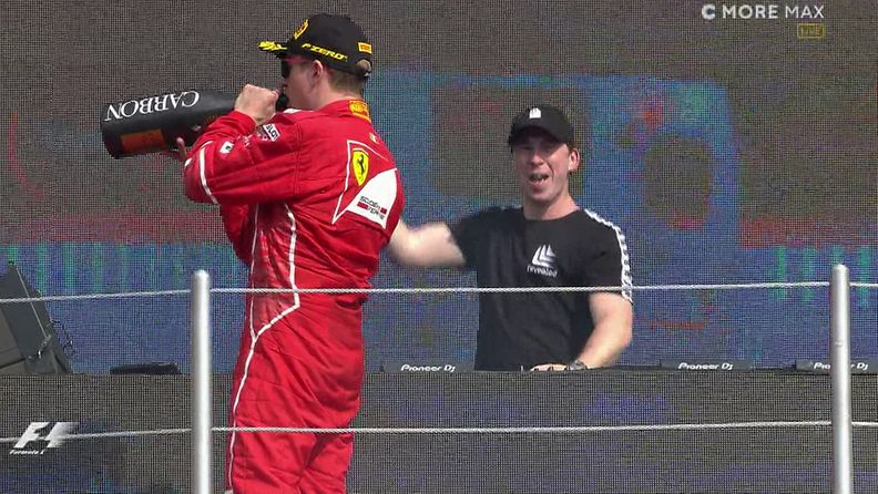Kimi Räikkönen, DJ, diskossa, 2017, Meksiko