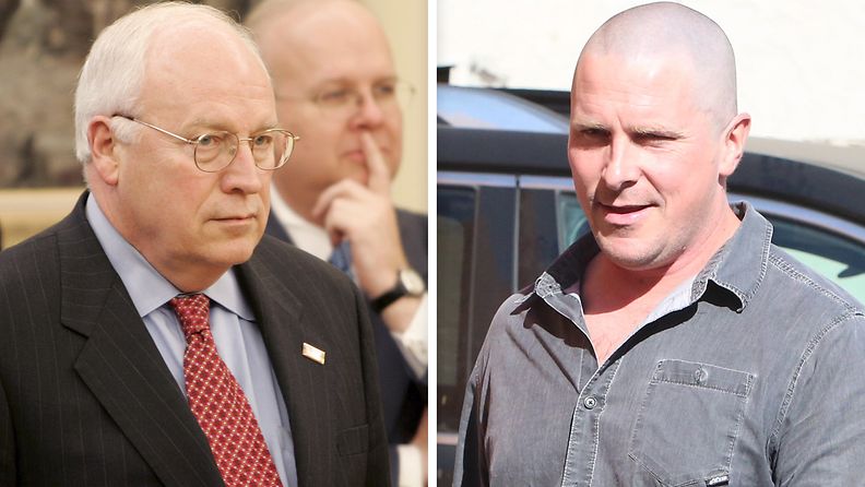 Dick Cheney 2005 ja Christian Bale 2017
