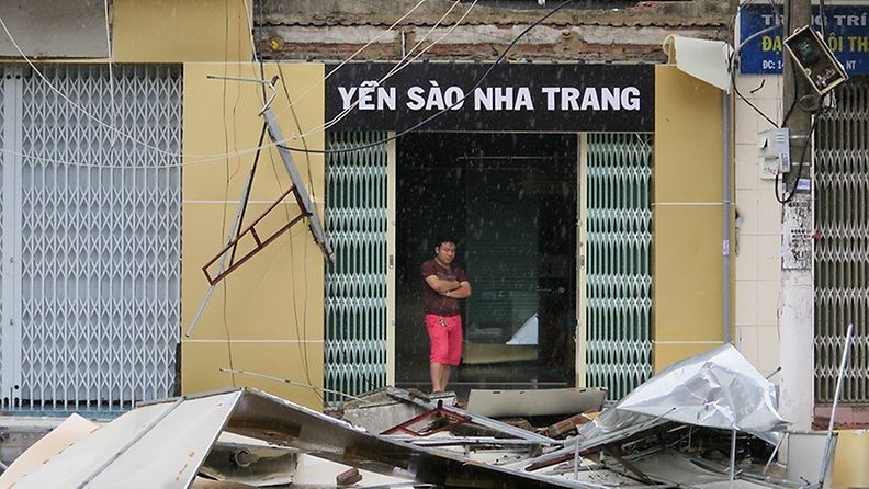 Taifuuni Vietnam lokakuu 2017 2