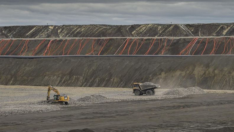 Terrafame Talvivaara kaivos Sotkamo 21. kesäkuuta 2017